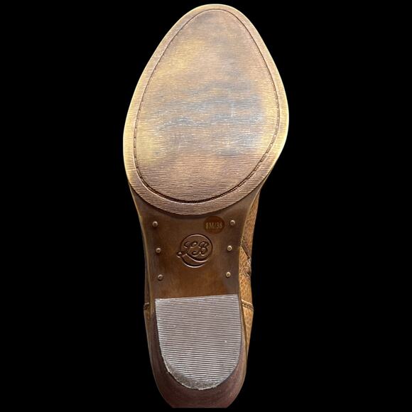 LUCKY BRAND Espositoh Women 8M Honey Pebbled Br own Leather Knee High Boots Ride - Picture 12 of 16